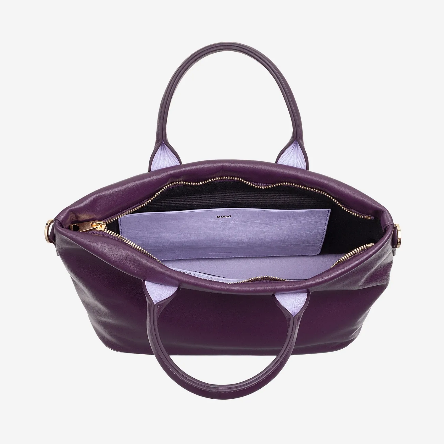 DuDubags Jaqueline håndveske skinn navy