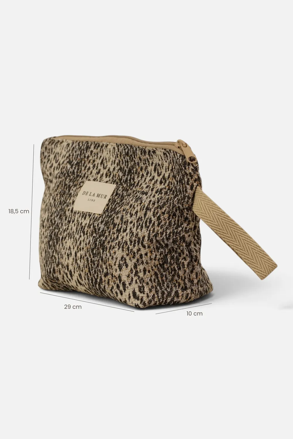 De La Mur Leo toalettmappe leopard 29 cm