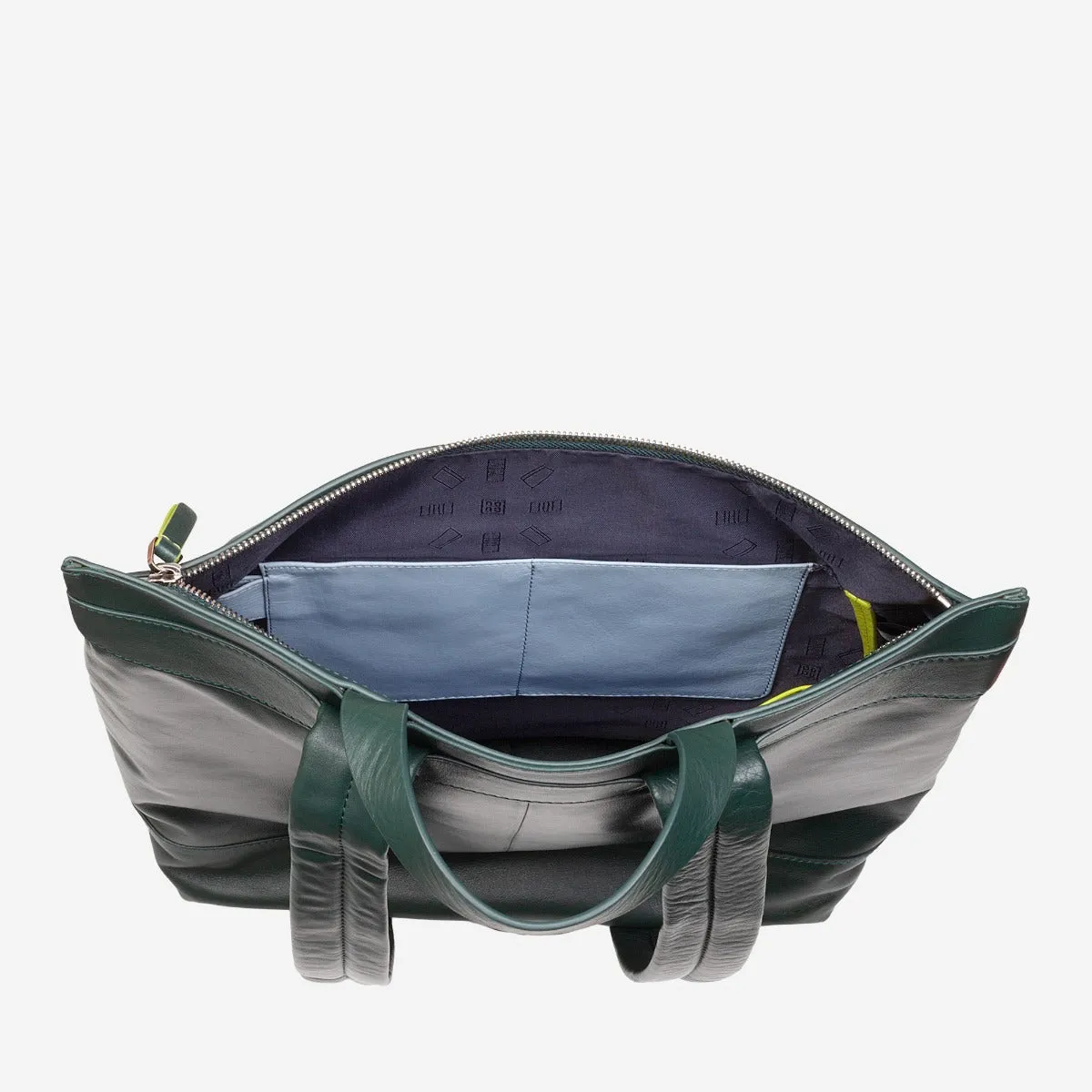 DuDubags Oslo ryggsekk skinn mangrove jobb