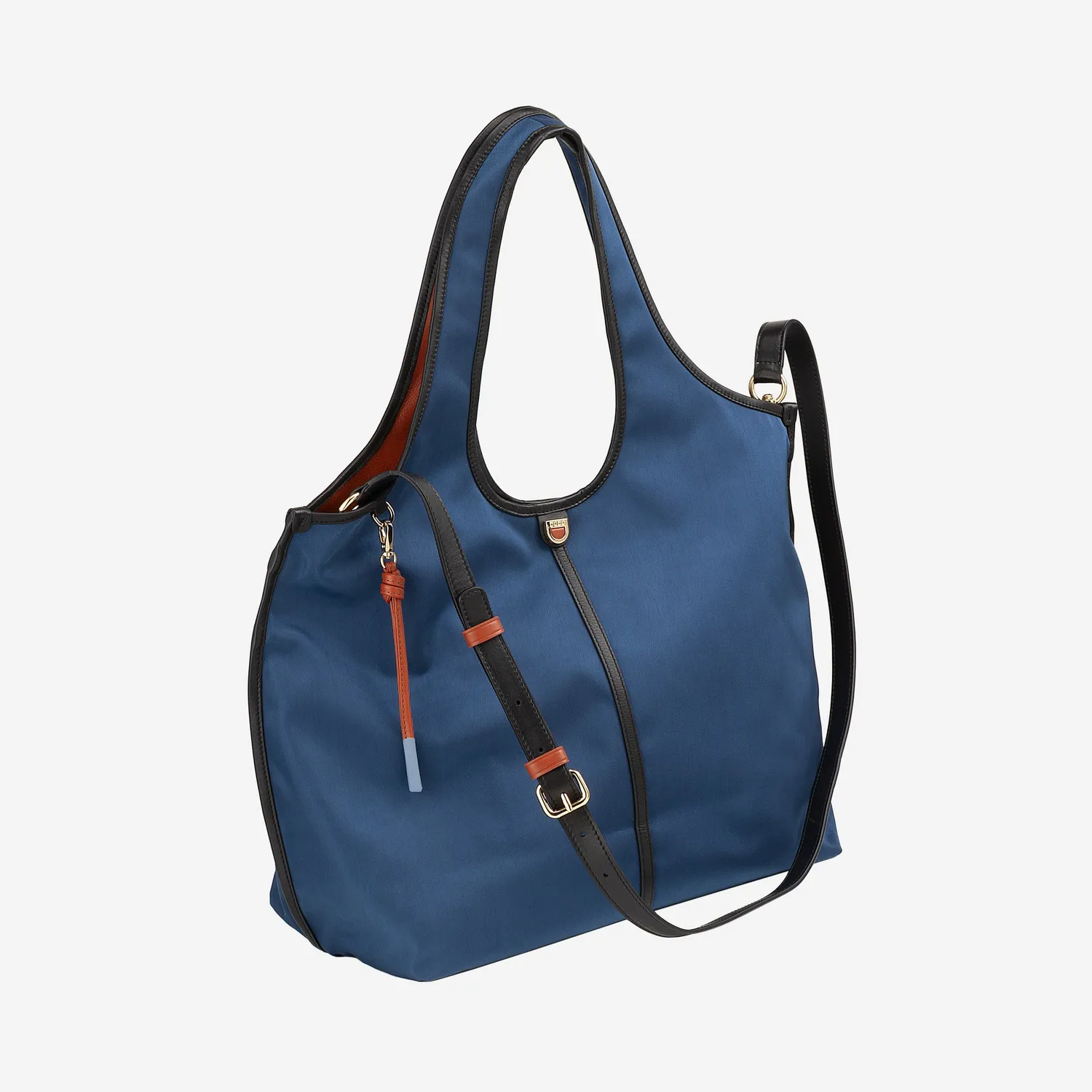 DuDubags Sally håndveske nylon blå lett romslig