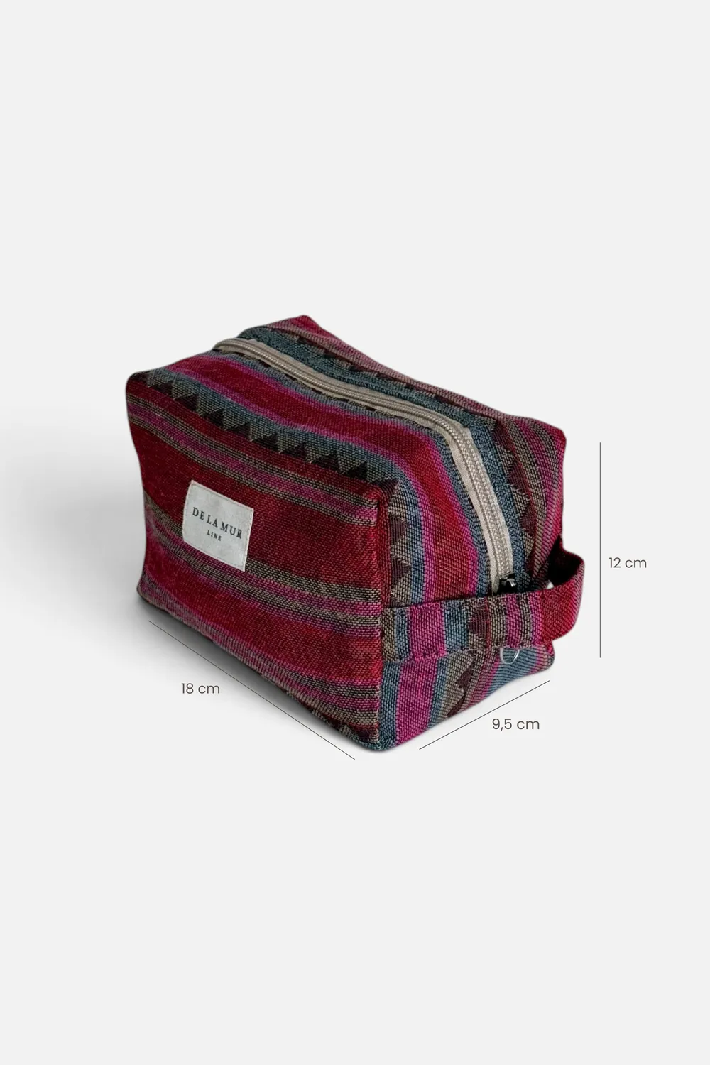 De La Mur Aura toalettmappe jacquard 18x12 cm