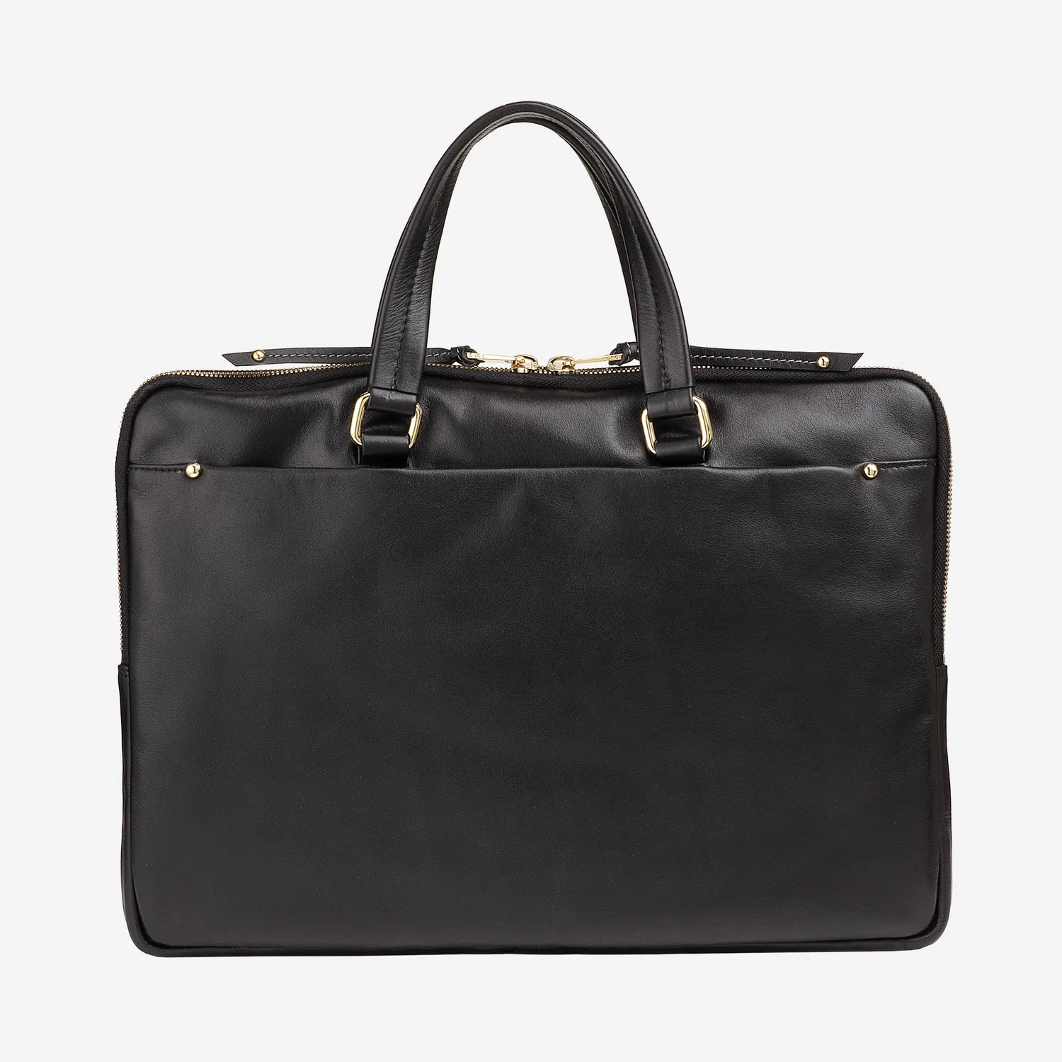 DuDubags Dots jobbveske Grigio sabbia skinn