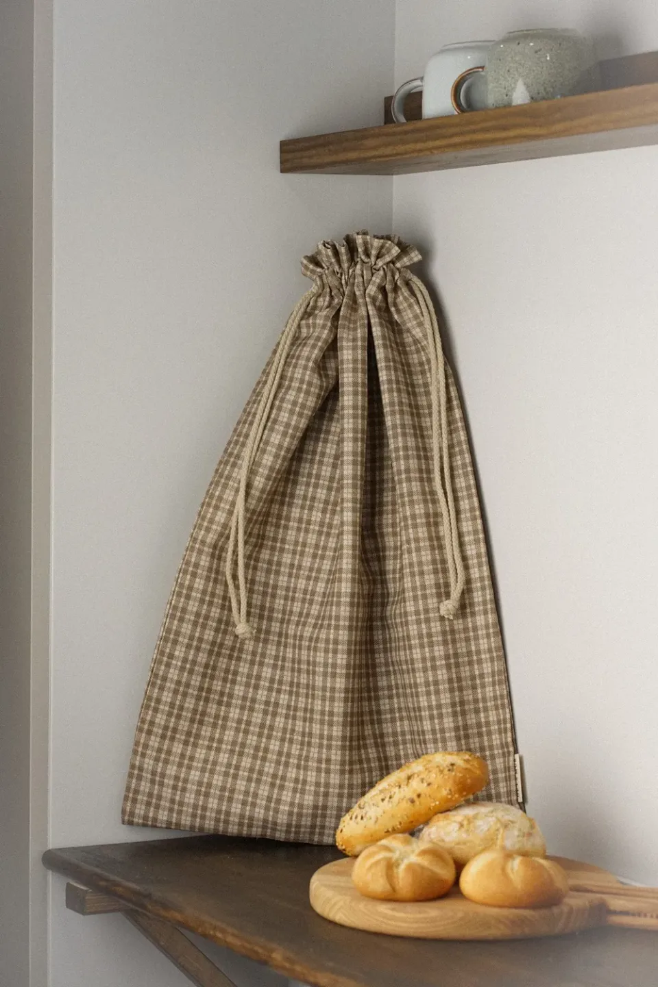 De La Mur Cast brødpose 39x60 cm rutet