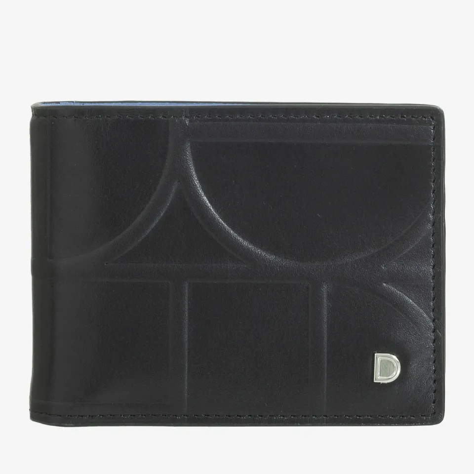 DuDubags Lipari lommebok pengeklips black bright yellow