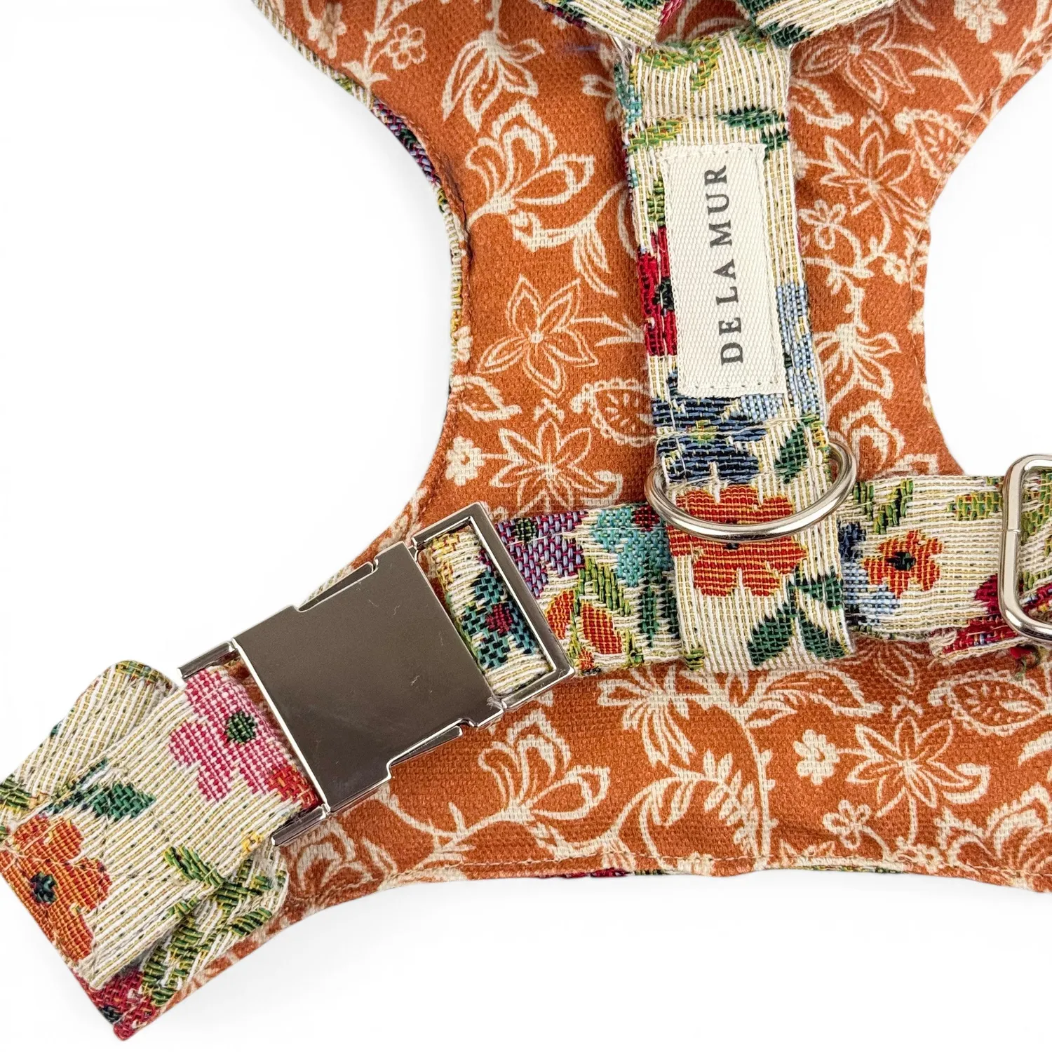 De La Mur Blum sele og kobbel floral medium