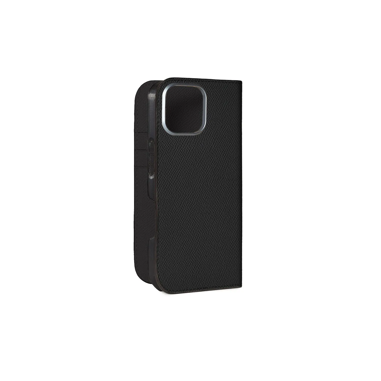Bonaventura Nobile iPhone 16 dagboketui skinn etoupe