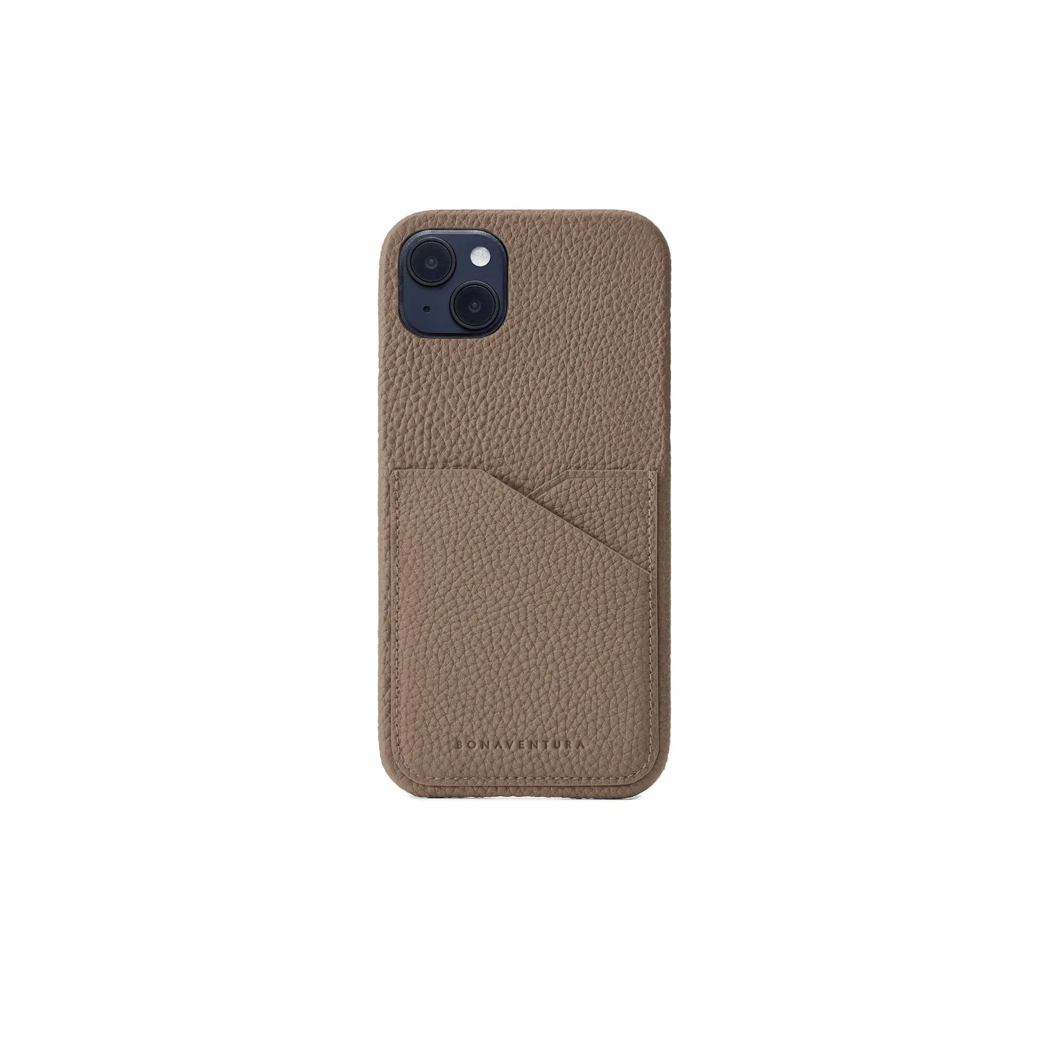 Bonaventura iPhone 16 Pro bakdeksel krympskinn Etoupe