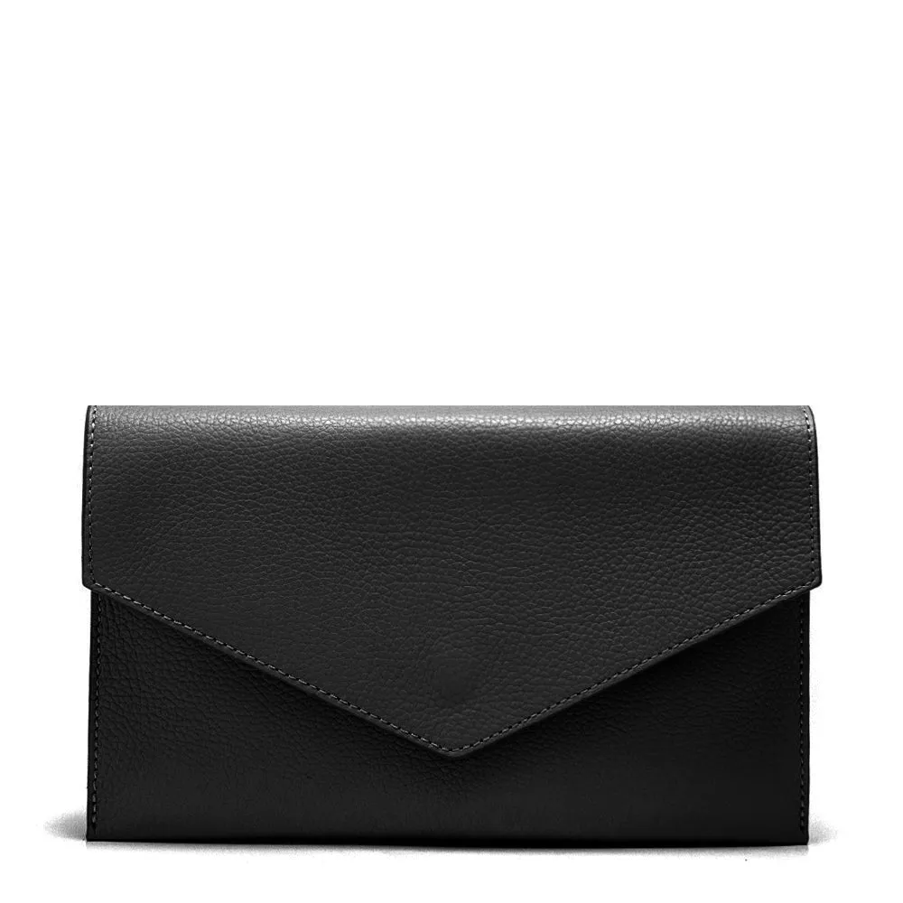 Latalia Envelope kuvertveske skinn 28 cm ekte skinn