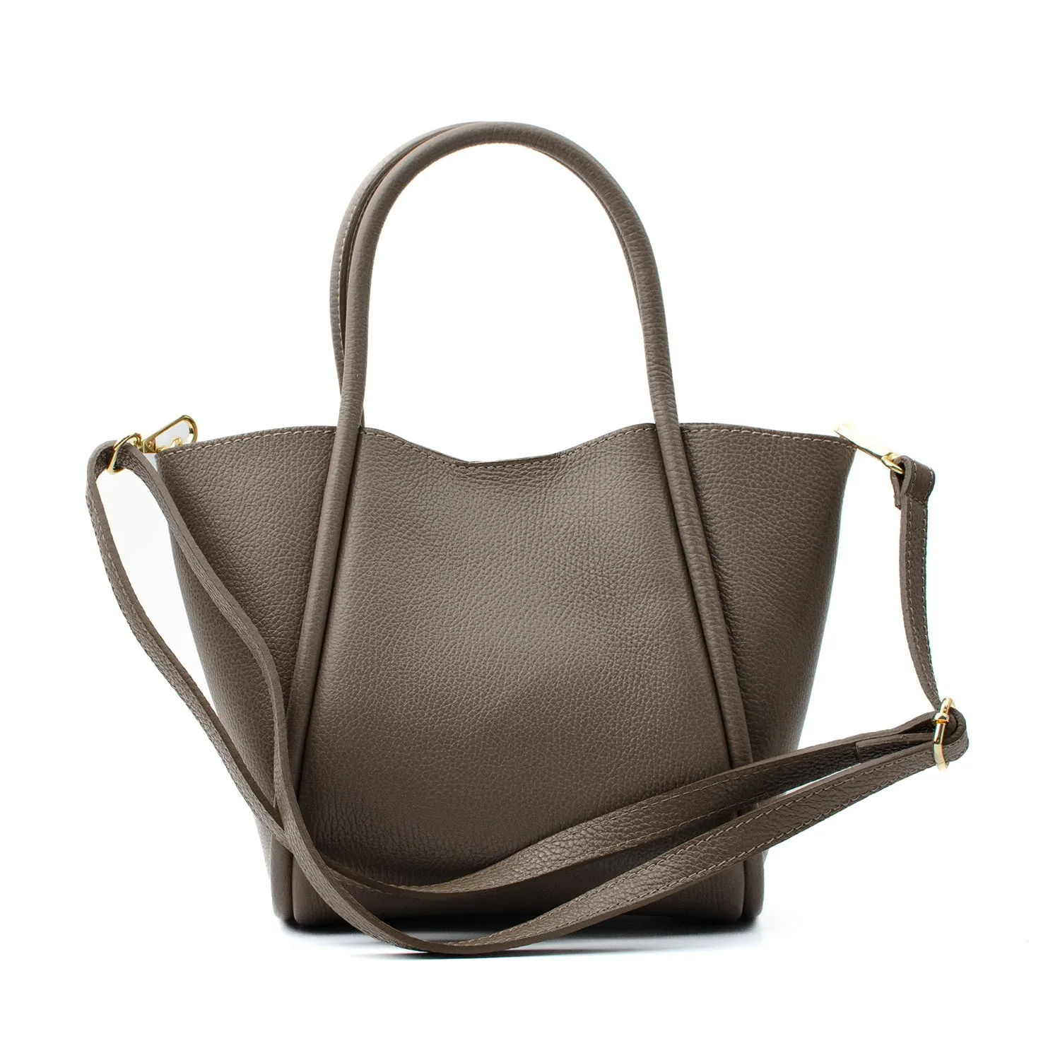 Latalia Florence M skulderveske taupe skinn crossbody
