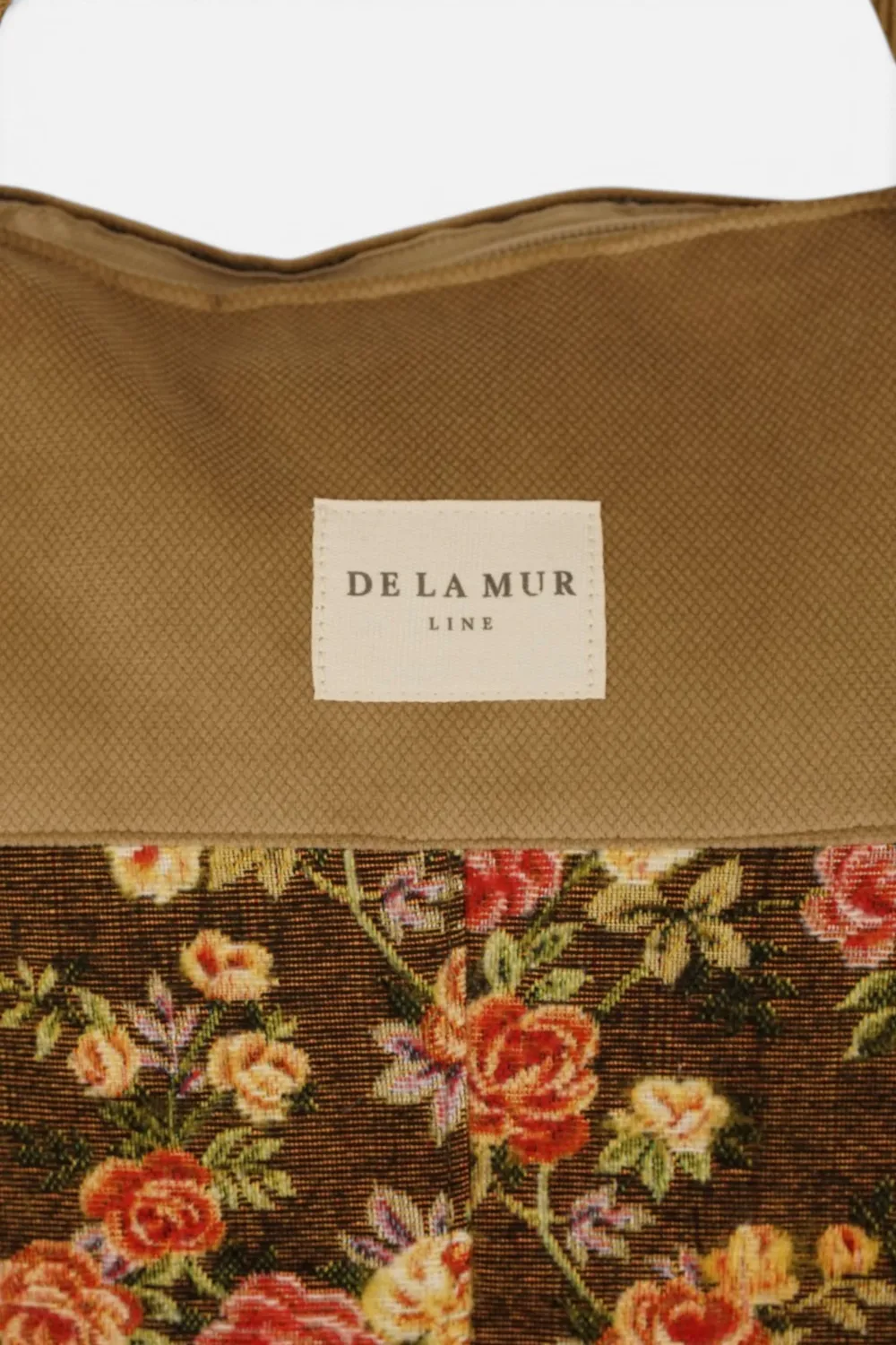De La Mur Pepi stor veske blomstret justerbar reim
