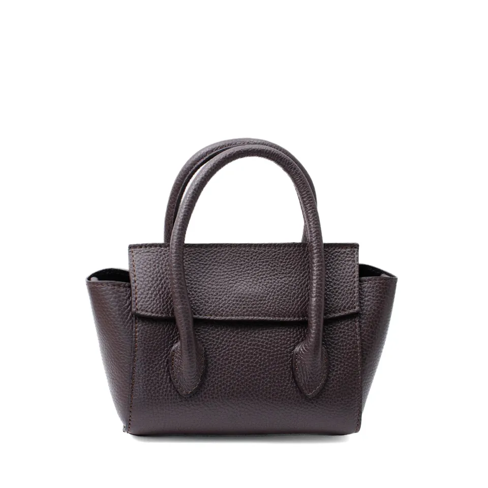 Latalia Bari skinnveske mørkebrun 28 cm