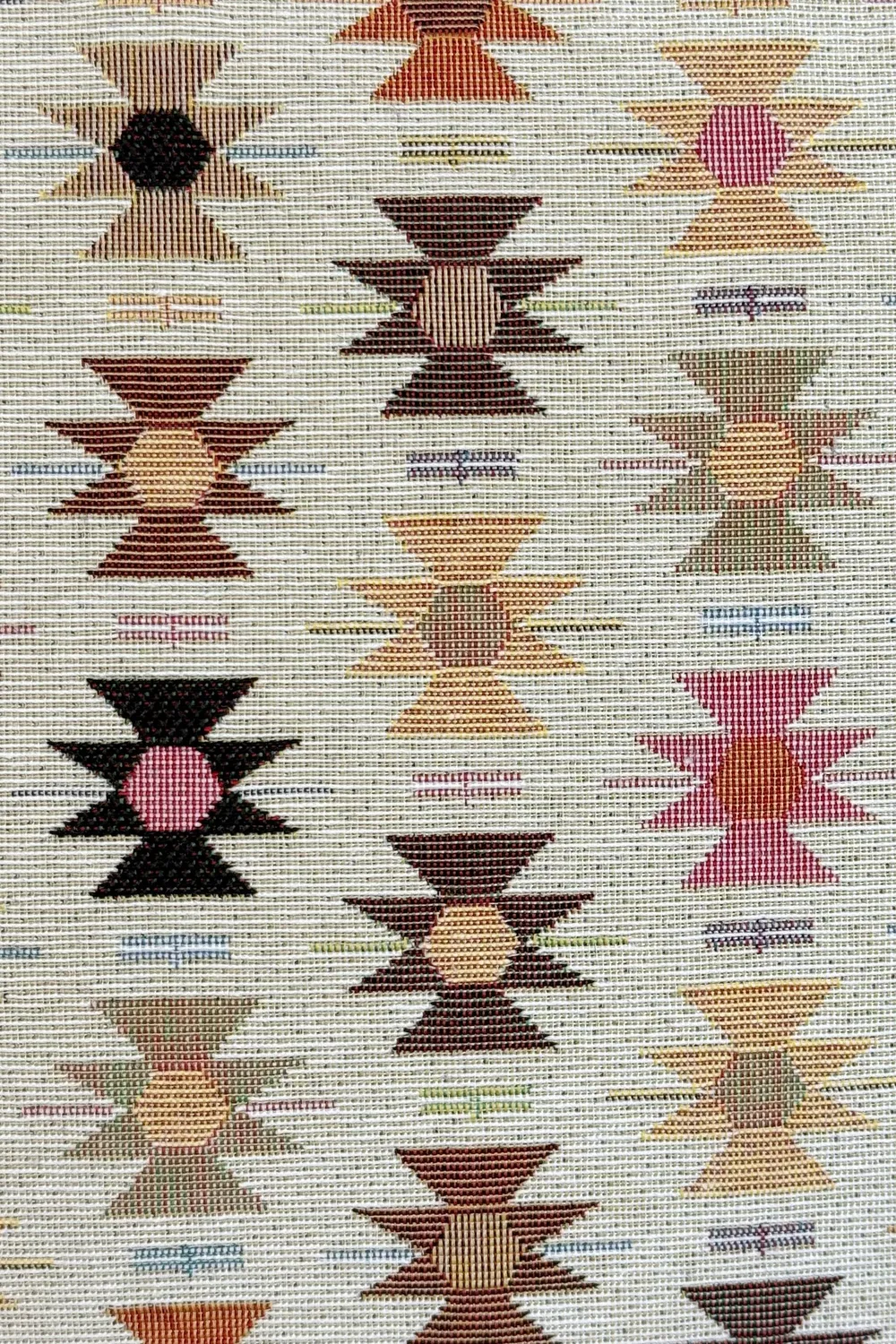 De La Mur Royal toalettmappe stor geometrisk rosa