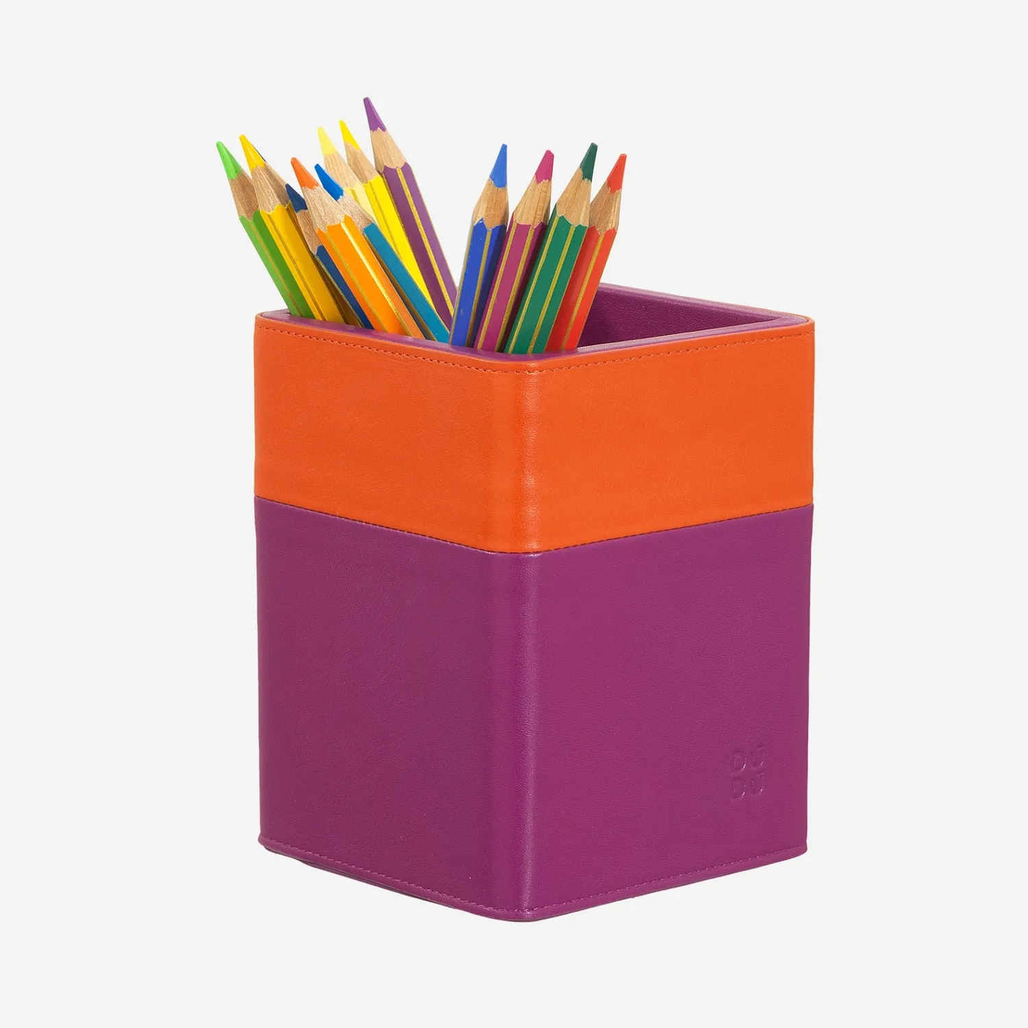 DuDubags Pen Holder pennholder i skinn marineblå