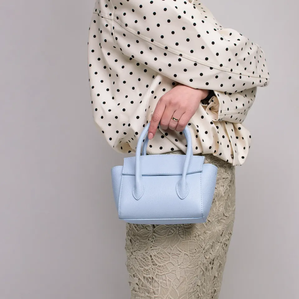 Latalia Bari skinnveske lyseblå pastel blue