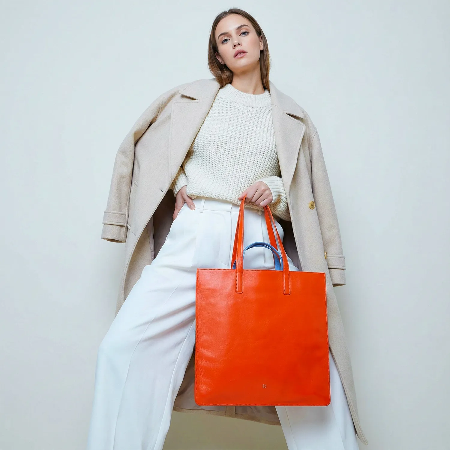 DuDubags Madeleine shopper svart skinn