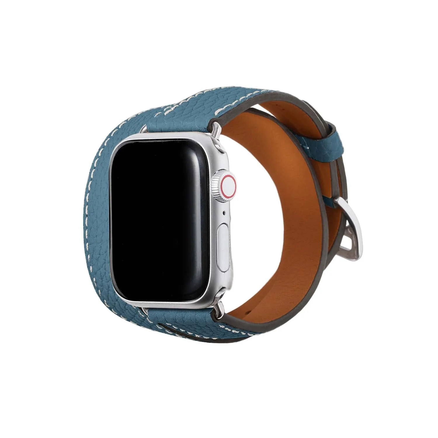 Bonaventura dobbeltsnøre Apple Watch-reim etoupe s/m
