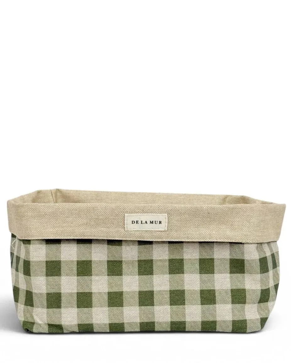 De La Mur Men oppbevaringskurv grønn 22 cm