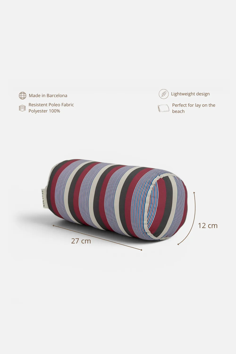 De La Mur Bosque strandpute stripet 27 cm