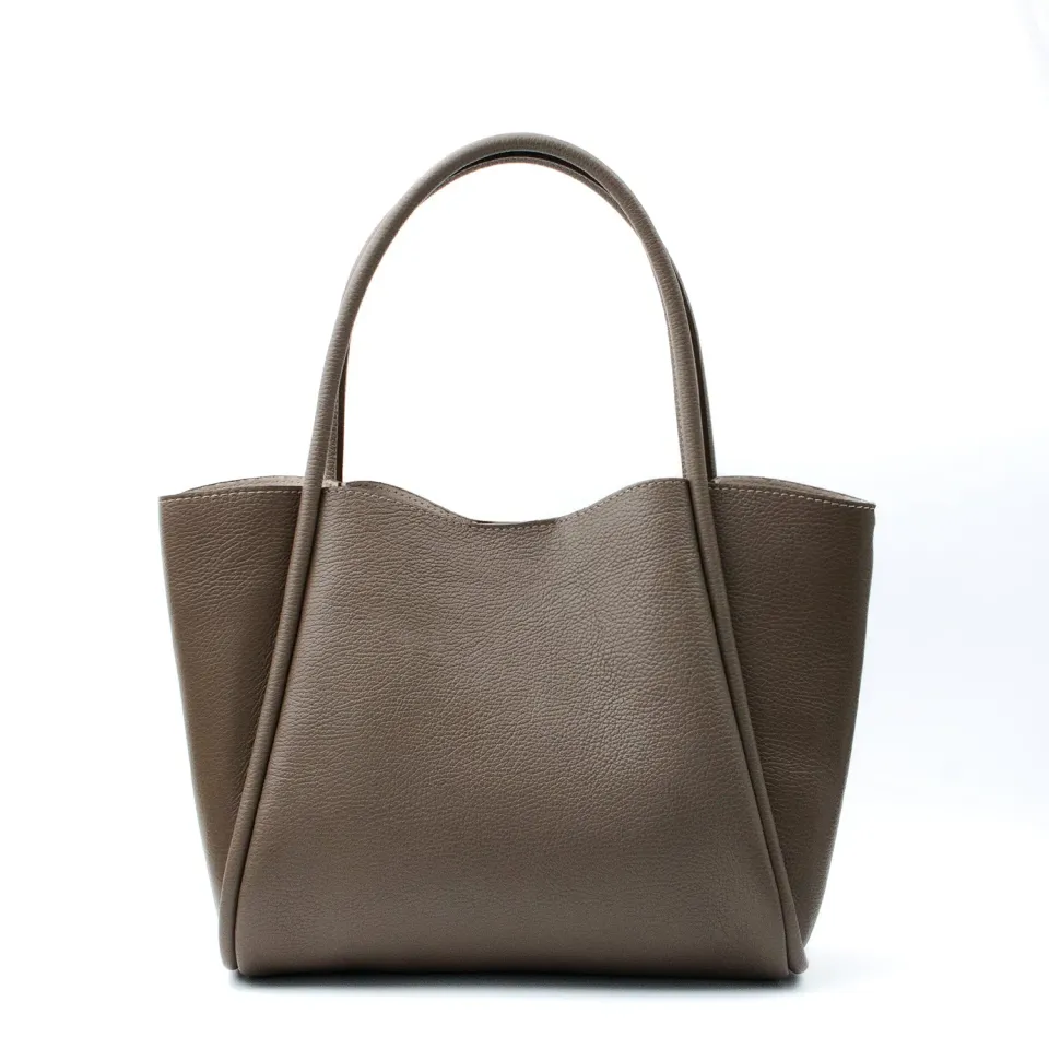 Latalia Florence L shopper skinn taupe
