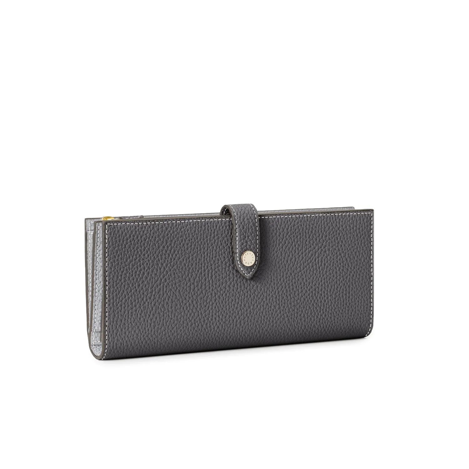Bonaventura Belted Multi lang lommebok Etoupe Gul skinn