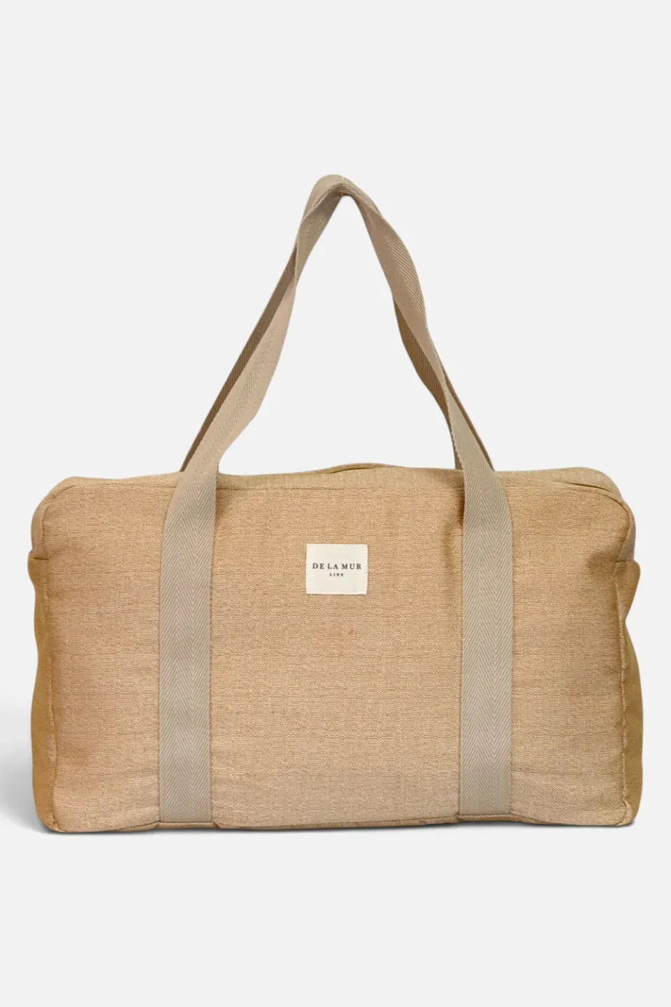 De La Mur Naka sportsbag sennep 49x30 cm jacquard