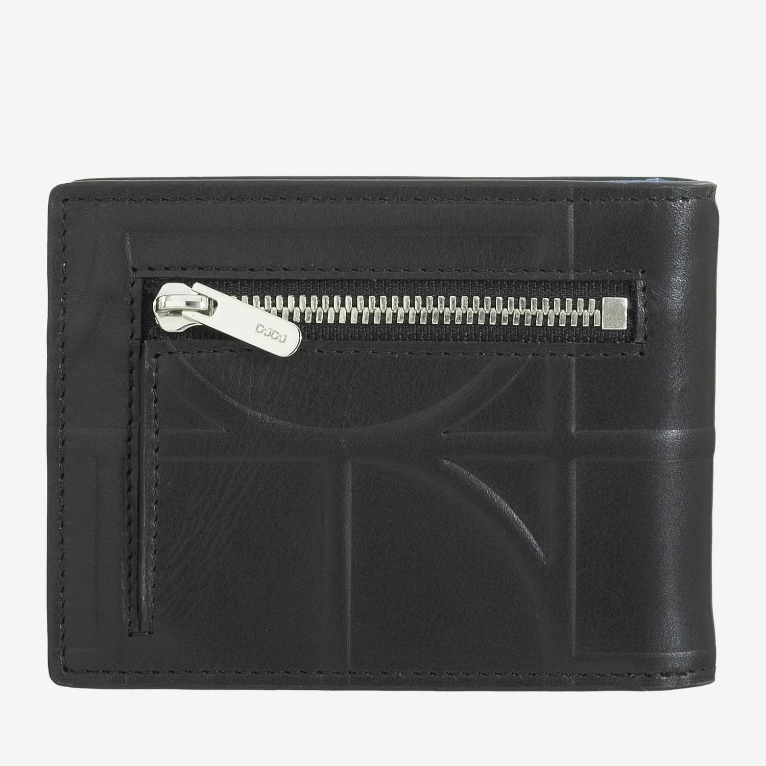 DuDubags Lipari lommebok pengeklips black bright yellow