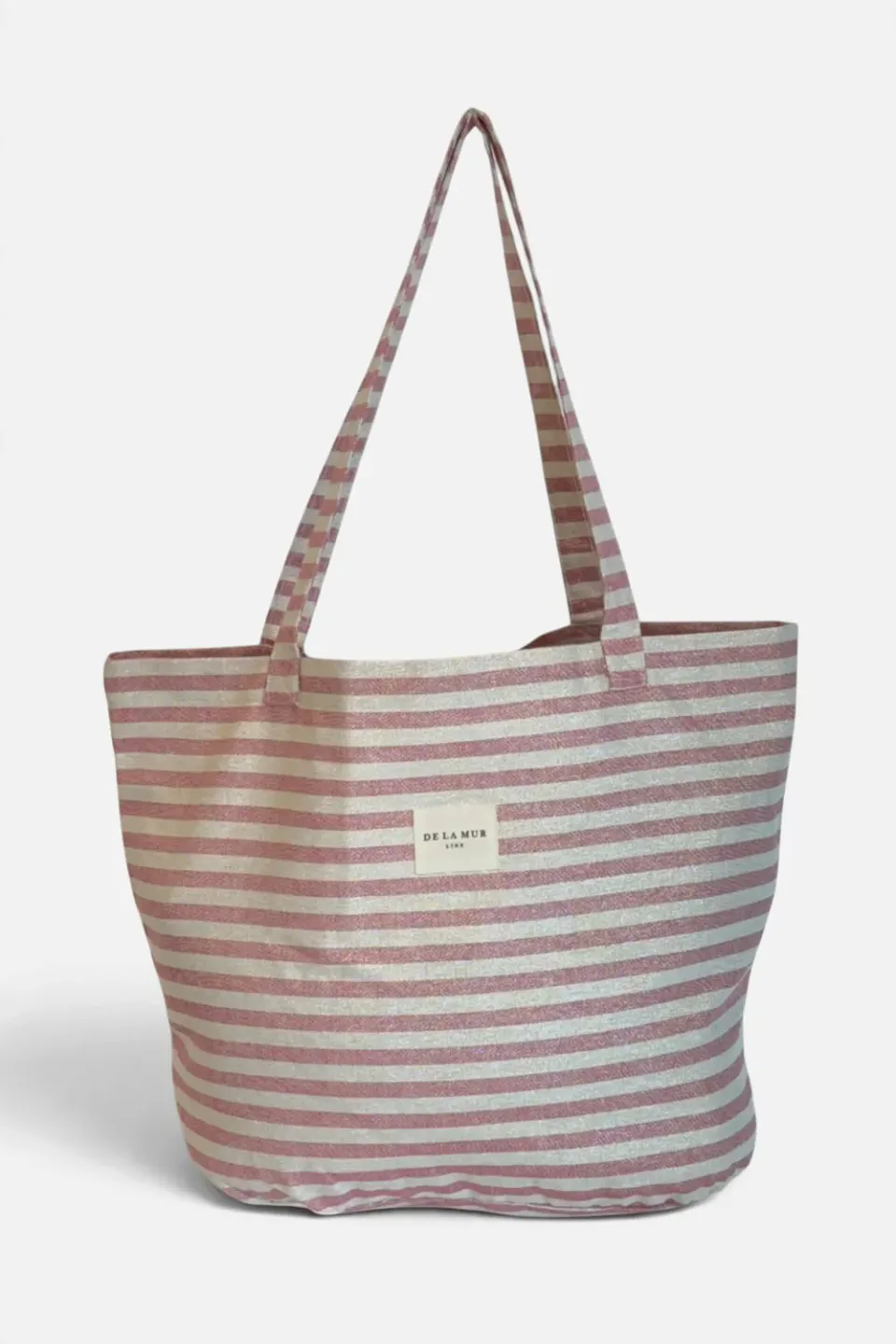 De La Mur Rex Grande shopper stripet lurex
