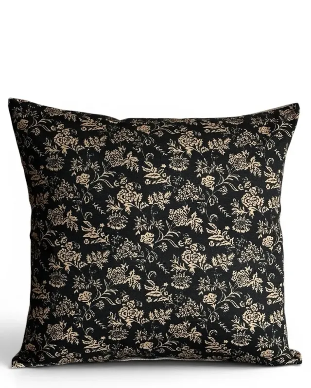 De La Mur Elisa putetrekk 50x50 cm beige blomstret