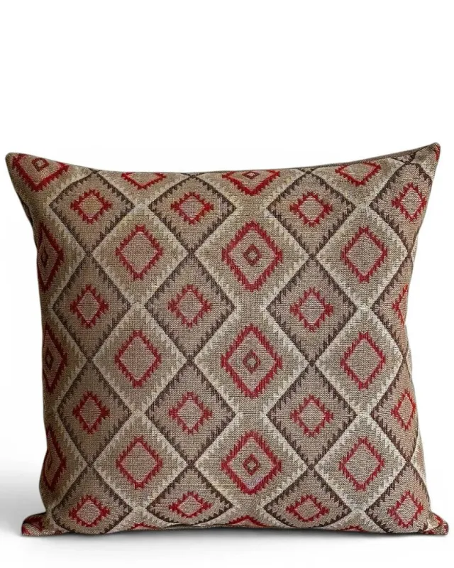 De La Mur Sept putetrekk 50x50 cm brun jacquard