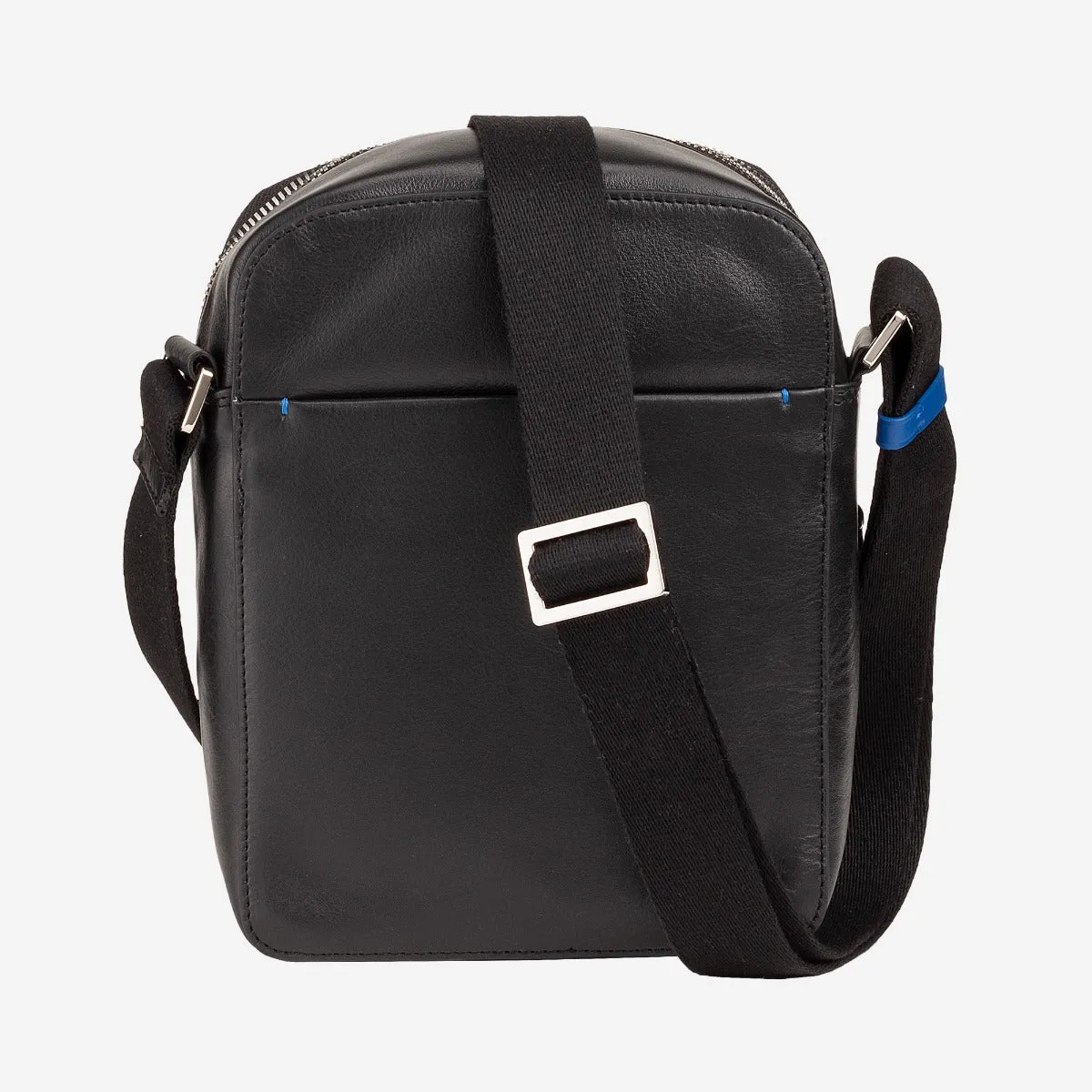 DuDubags Okinawa skulderveske herre skinn justerbar