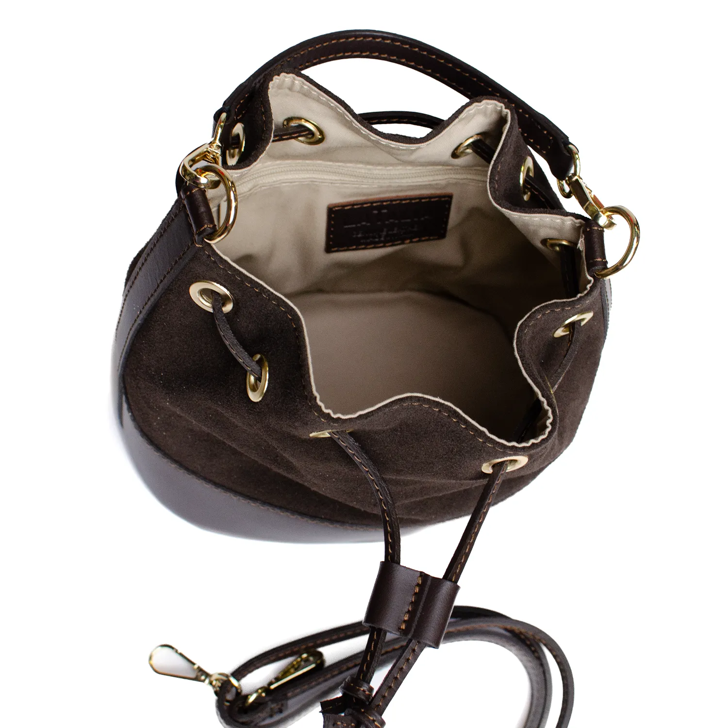 Latalia Avellino skulderveske espresso mocka