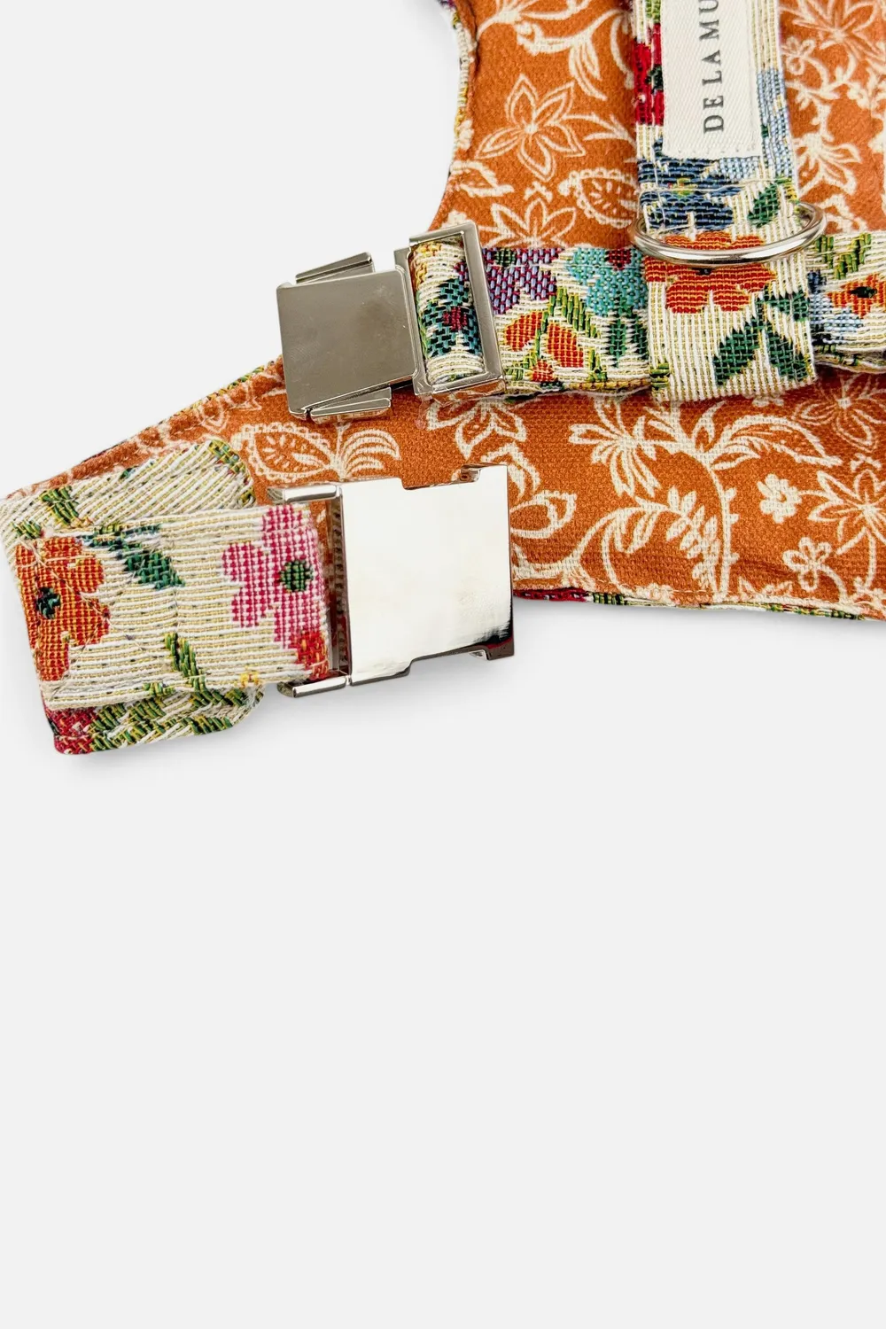 De La Mur Blum sele og kobbel floral medium