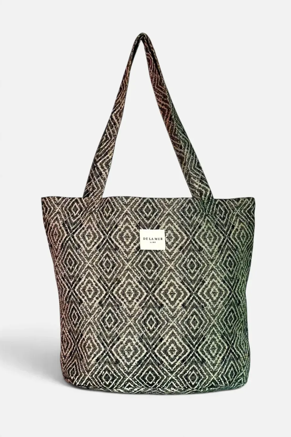 De La Mur Ria Grande shopper 51 cm grå geometrisk