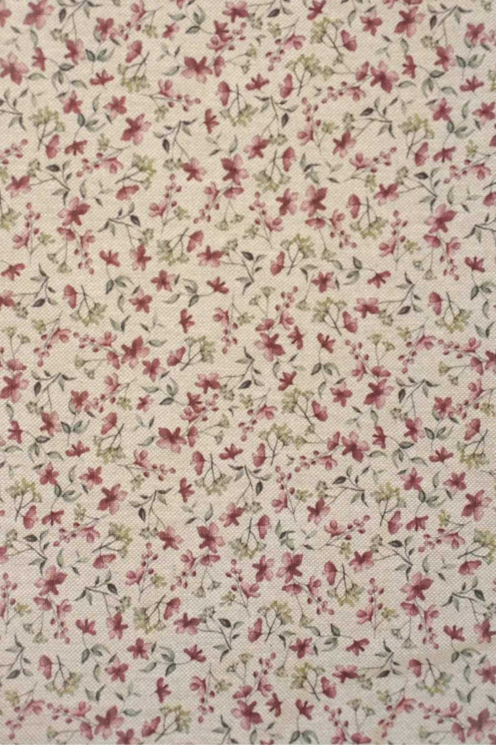 De La Mur Naila stor kurv rosa blomster