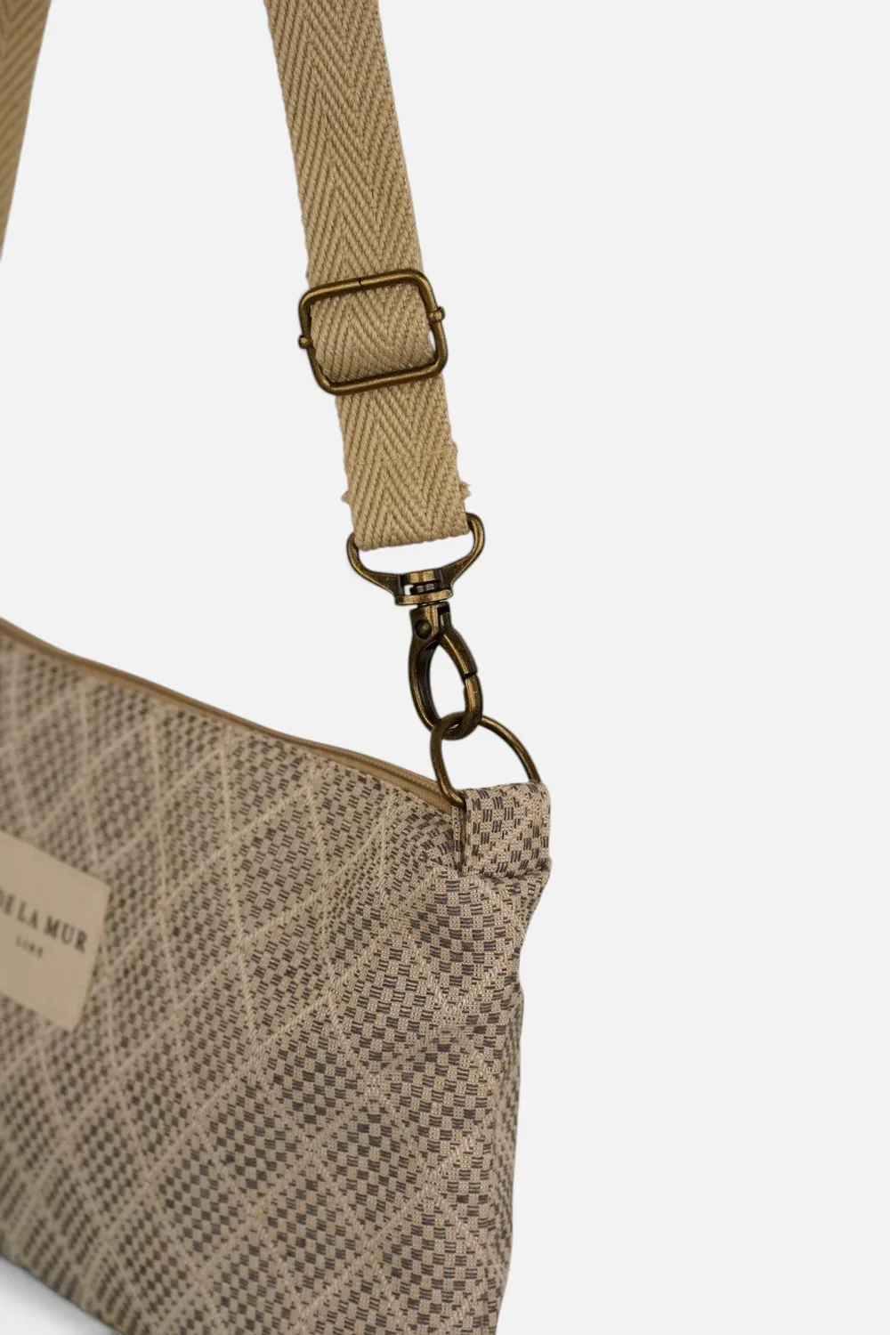 De La Mur Pant clutch grå 29x17x5 cm