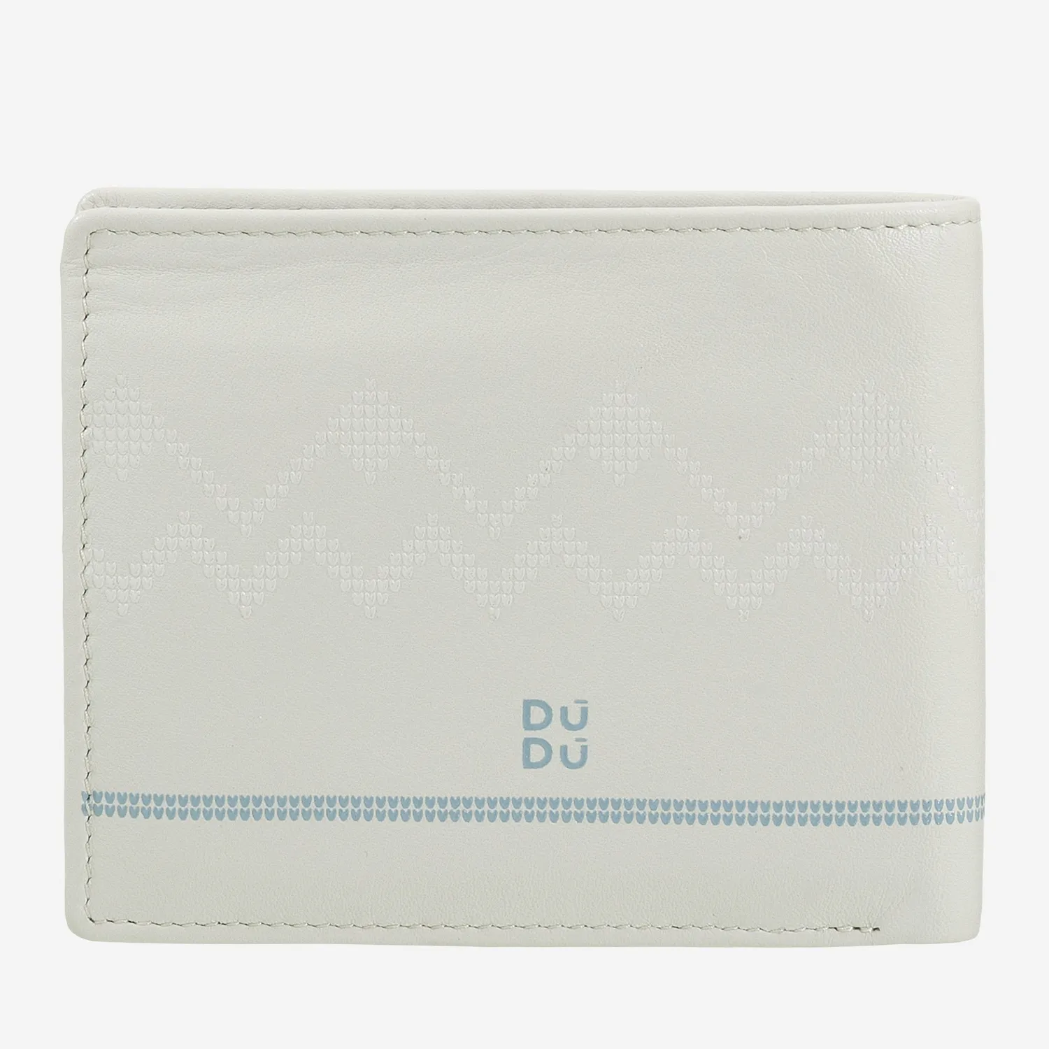 DuDubags Azzorre lommebok herre denim blue skinn