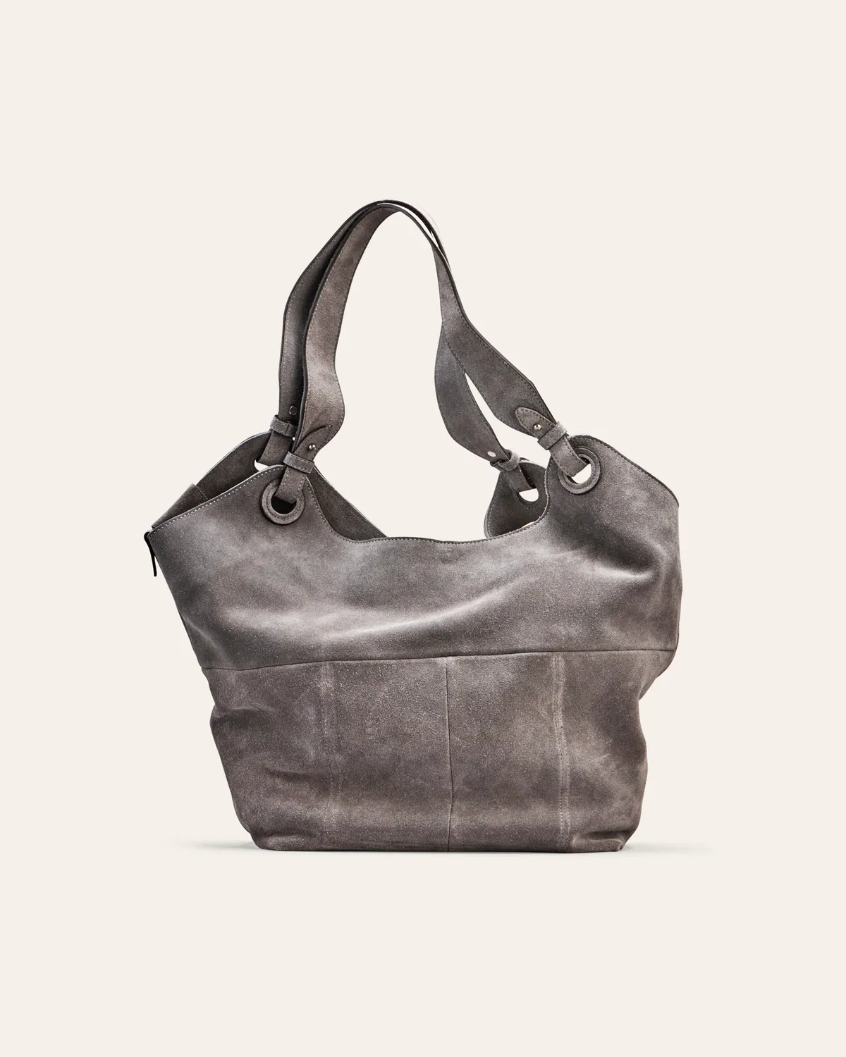 CALAJADE Soho skulderveske putty semsket skinn