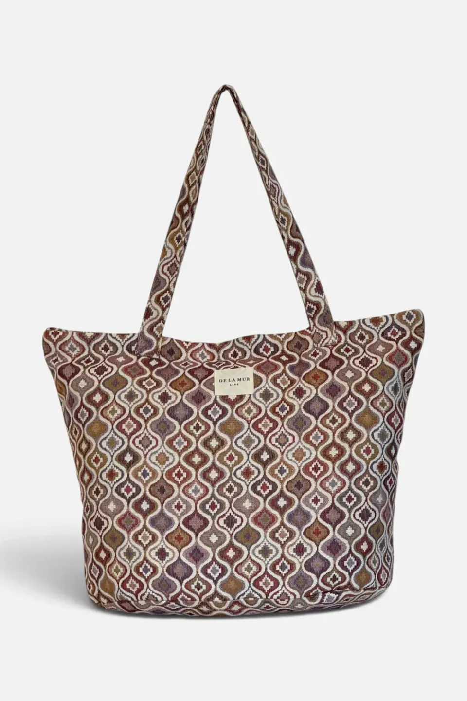 De La Mur Onda Bolsa Grande shopper rosa glidelås