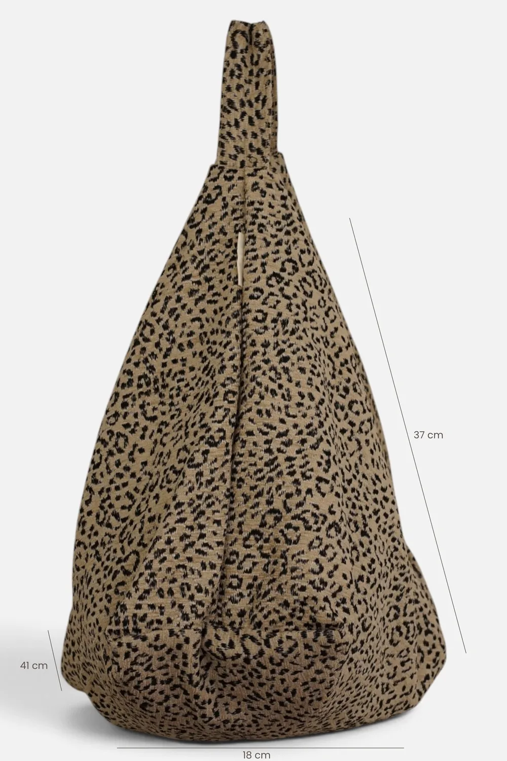 De La Mur Koto Galleta skulderveske leopard 37x41 cm