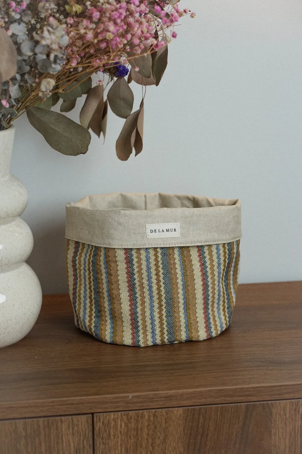 De La Mur Miza oppbevaringskurv medium jacquard