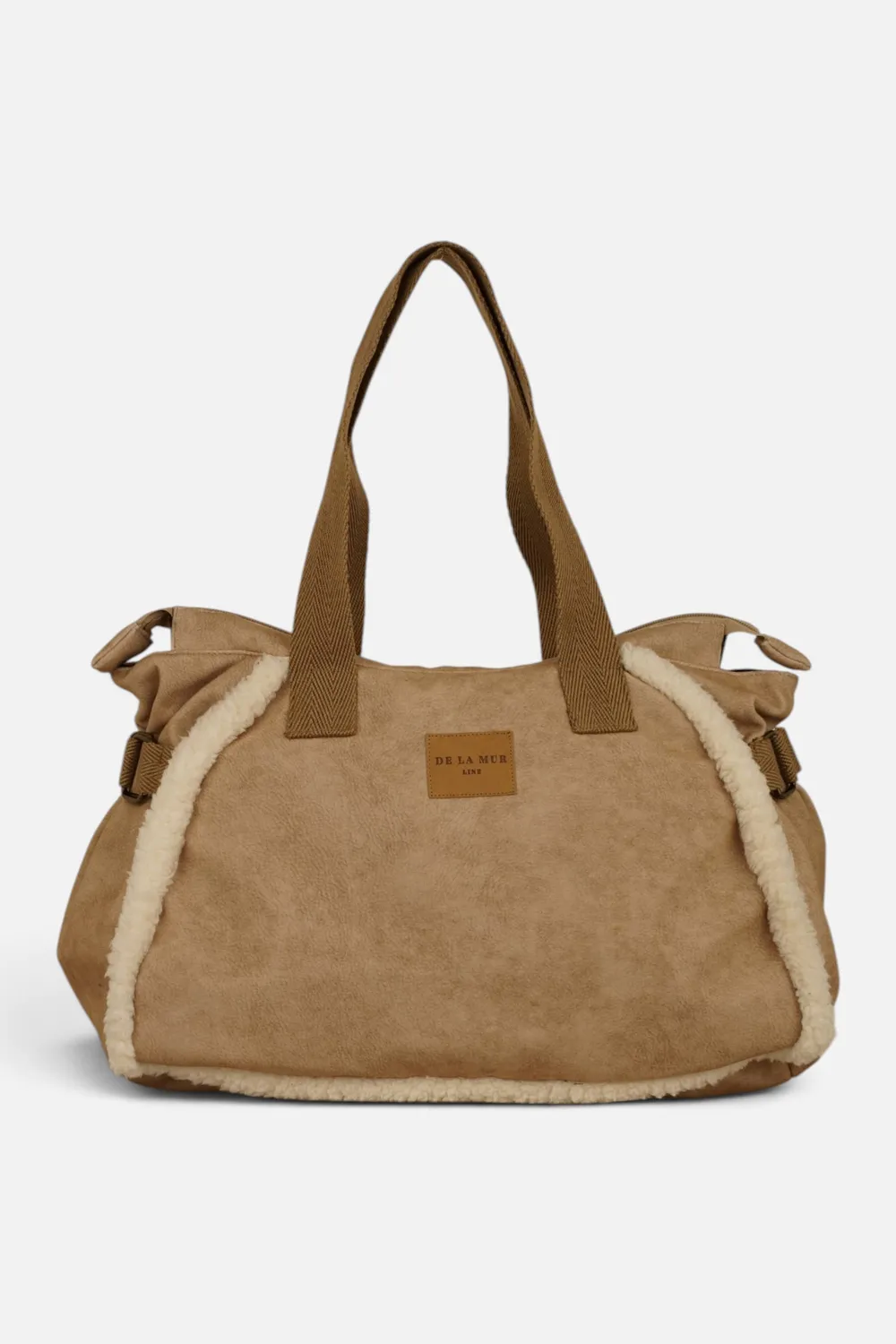 De La Mur Cipria stor veske 45 cm beige dobbeltsidig