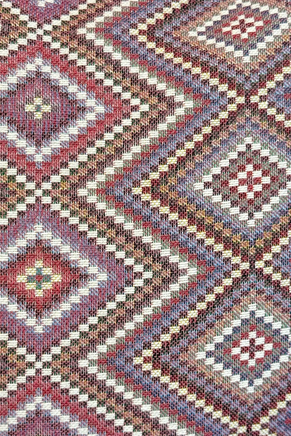 De La Mur Nana myntpung 12x8 geometrisk rosa