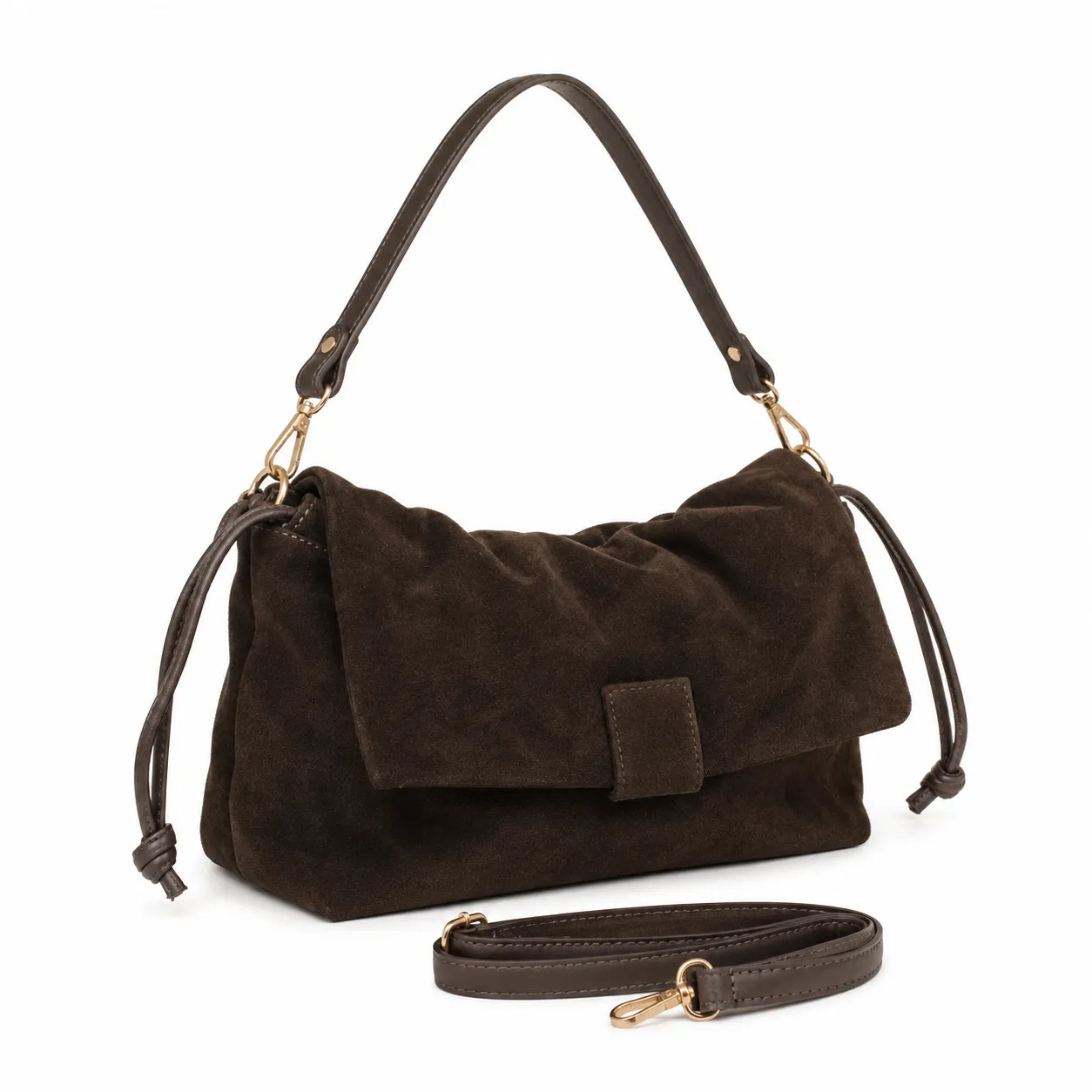 Latalia Tropea mockaveske mørkebrun 38 cm