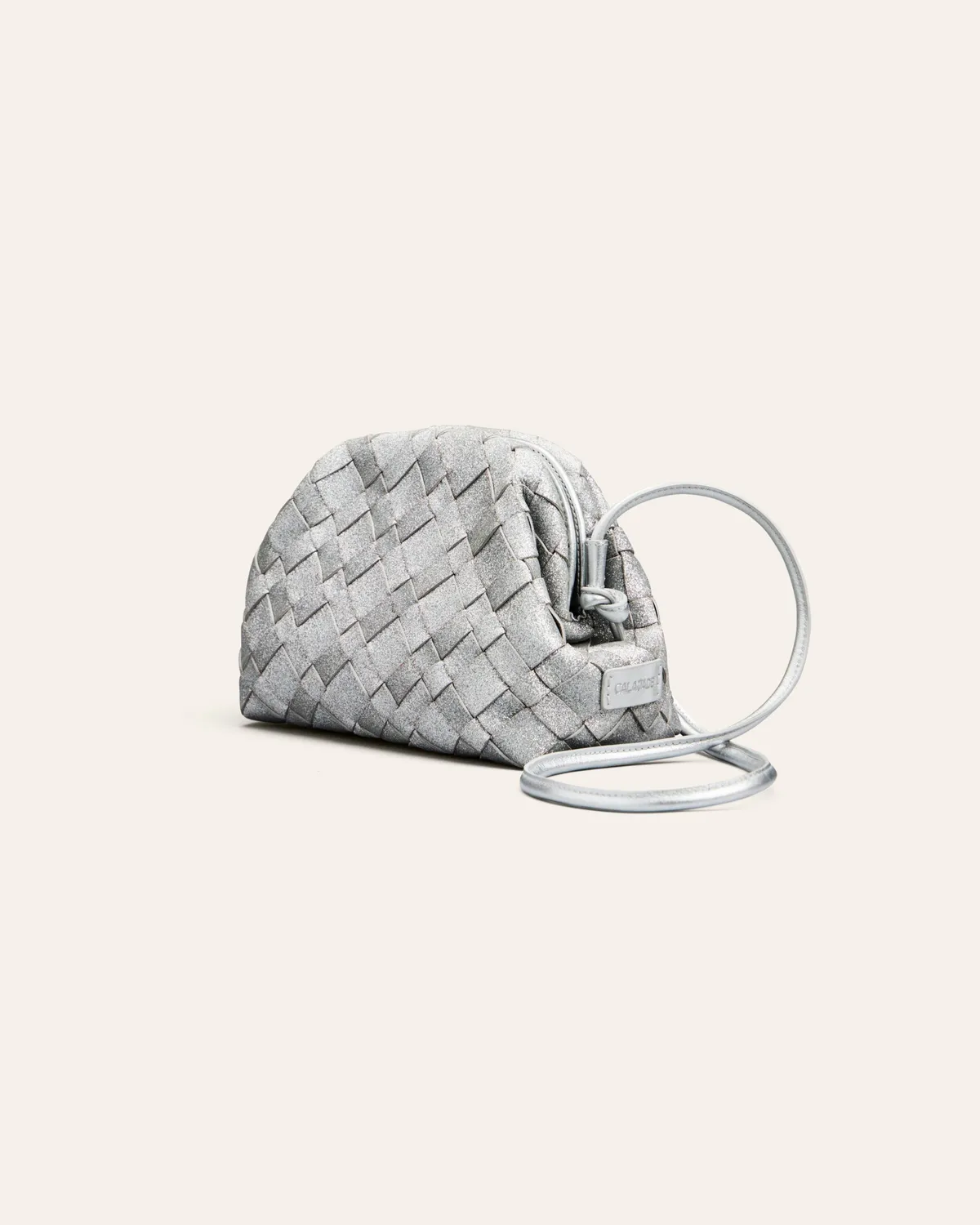 Cala Jade Aimee clutch Sparkling Silver sølv