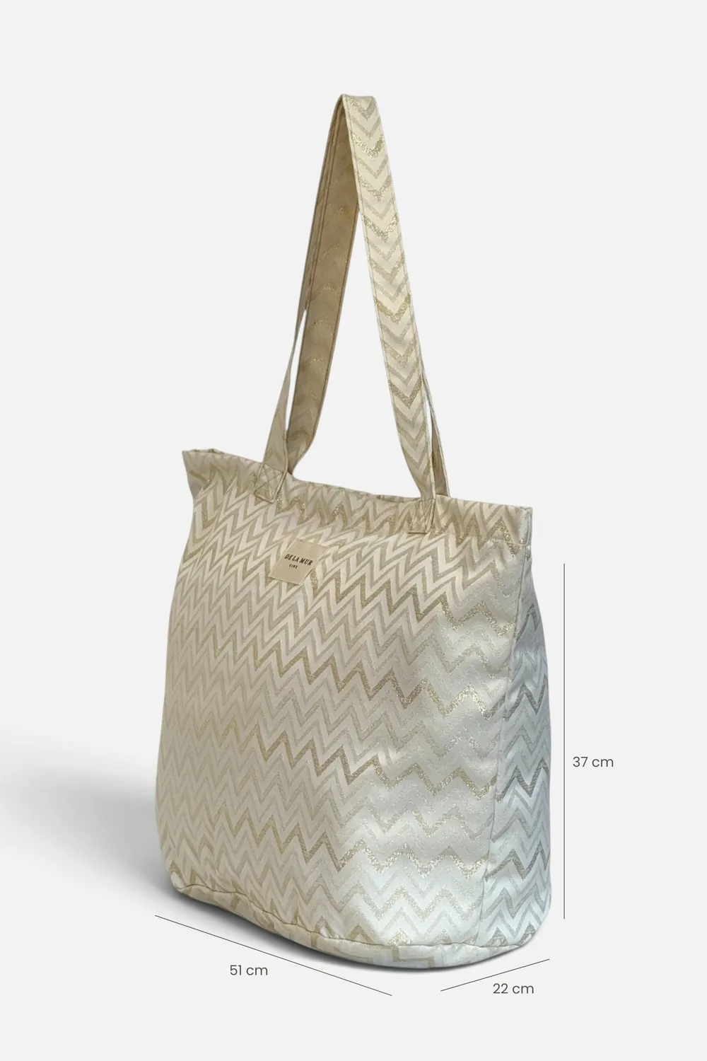 De La Mur Astro shopper stor 51 cm glidelås