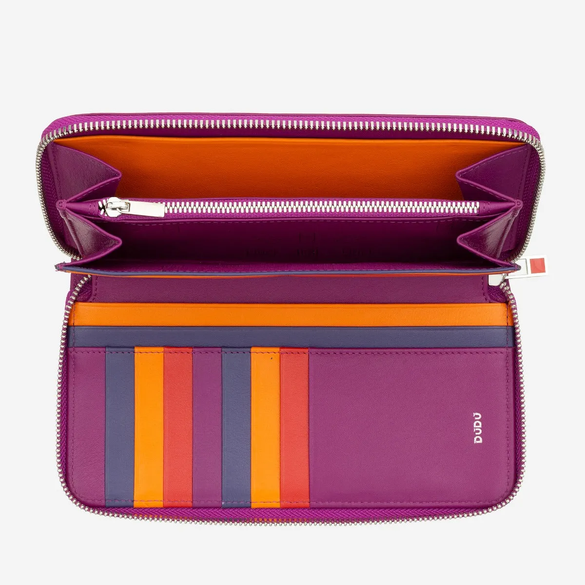 DuDubags Ustica lommebok Fuchsia RFID
