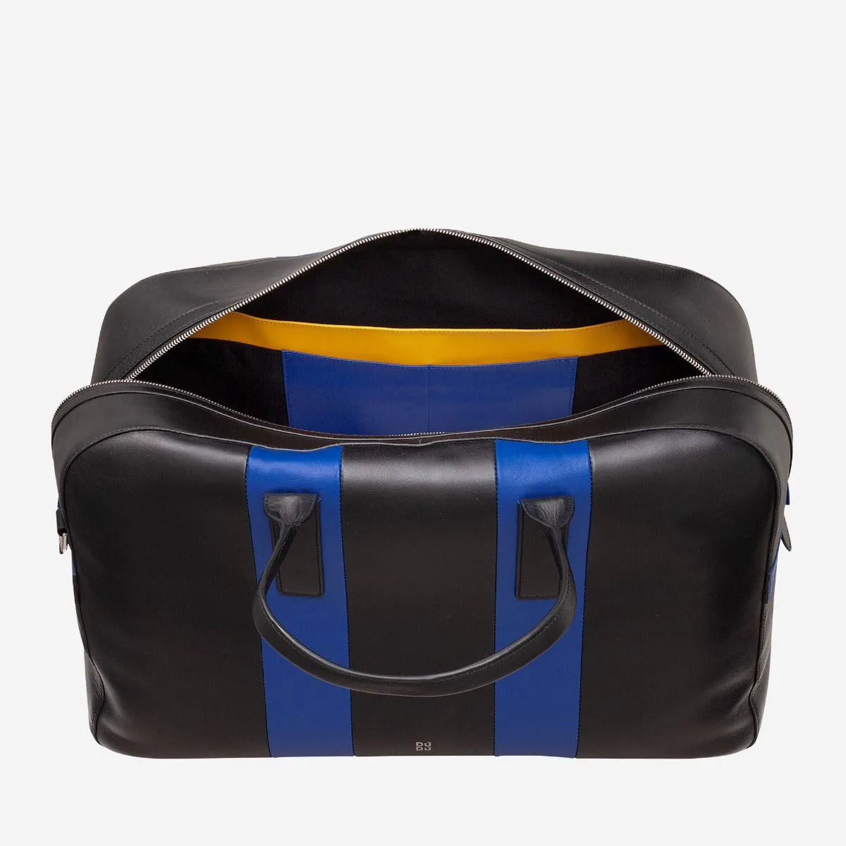 DuDubags Cambridge weekendbag svart – skinn