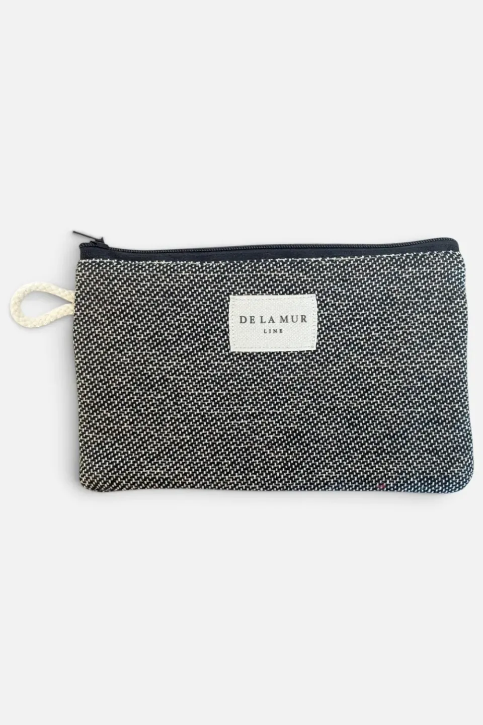 De La Mur Sinay mini toalettmappe svart jacquard