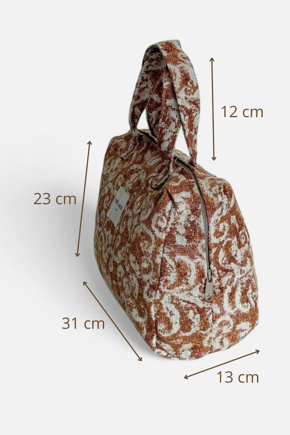 De La Mur Mosti Extra Grande toalettmappe terrakotta