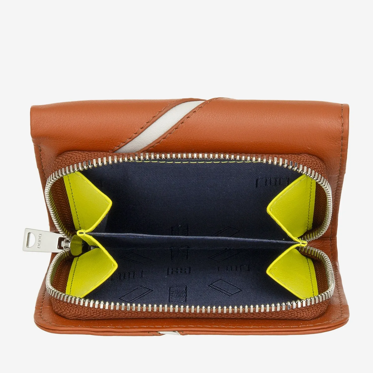 DuDubags Pemba lommebok perle tennis skinn